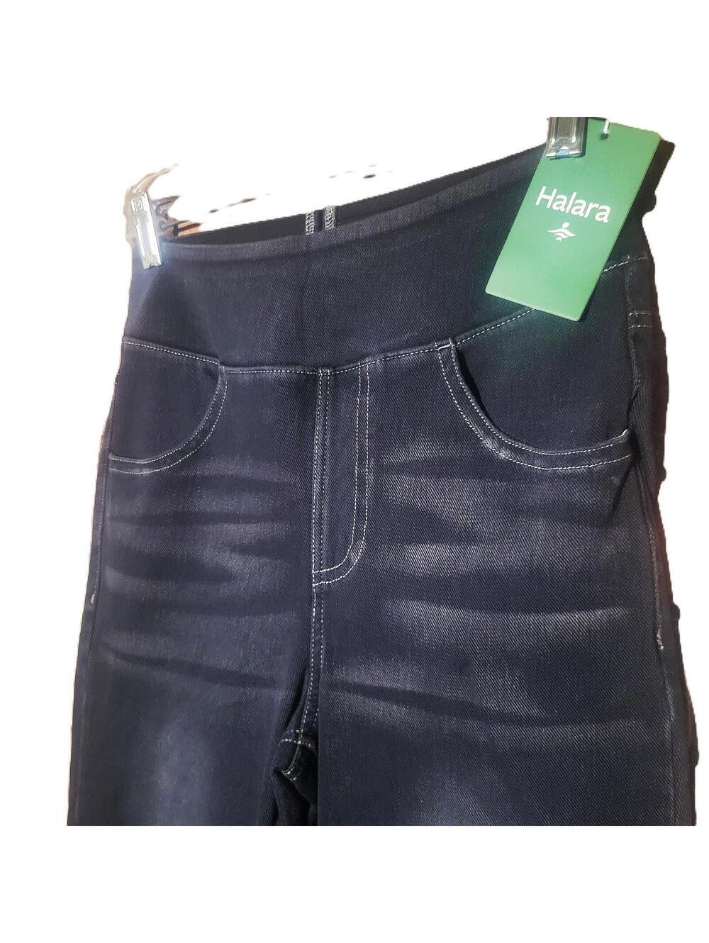 Halara Flex™ High Waisted Black Washed Casual Straight Leg Jeans NWT - Size S - Picture 2 of 9